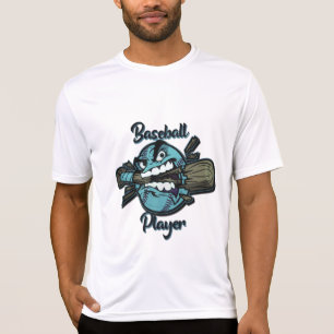 Baseball-Spieler LKWs mit Schlüsselanhänger Flasch T-Shirt