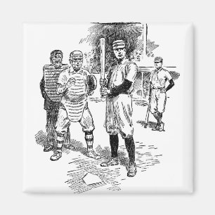 Baseball: Spieler Magnet