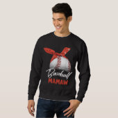 Baseball-Spieler Mamaw-Muttertagsgeschenk Sweatshirt (Vorne ganz)