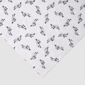 Baseball-Spieler-Muster CUSTOM HINTERGRUNDFARBE Seidenpapier (Ausschnitt)