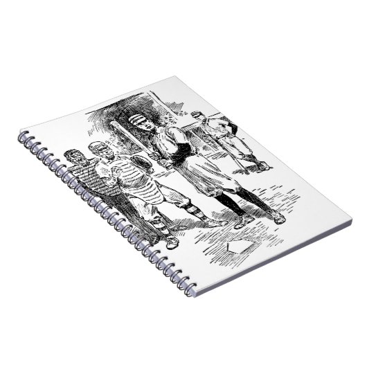 Baseball: Spieler Notizblock (Rechte Seite)