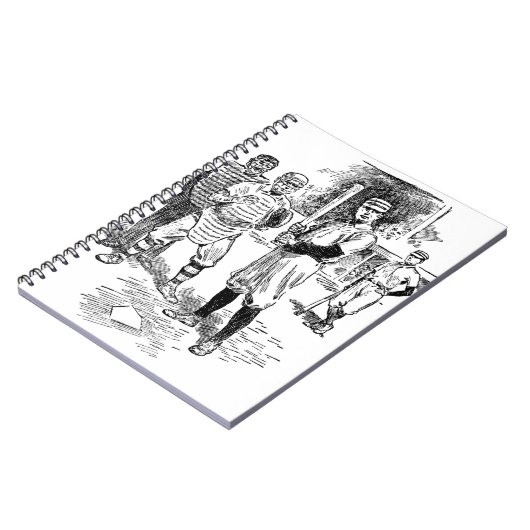 Baseball: Spieler Notizblock (Linke Seite)