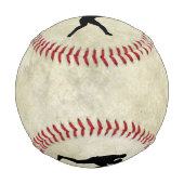 Baseball-Spieler-Pitcher und -Batter Baseball (Vorderseite)