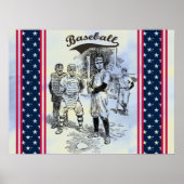 Baseball: Spieler-Poster Poster (Vorne)