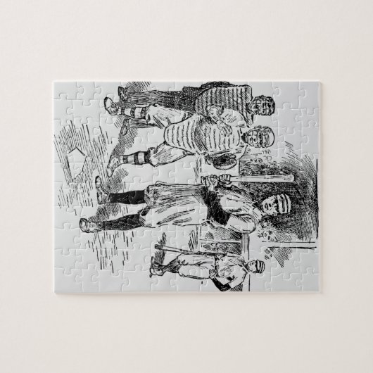 Baseball: Spieler Puzzle (Horizontal)