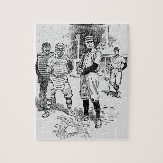 Baseball: Spieler Puzzle (Vertikal)