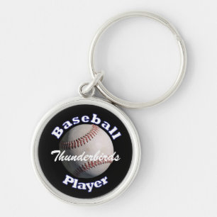 Baseball-Spieler Schlüsselanhänger