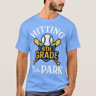 Baseball-Spieler-Senior Hitting 6. Klasse aus der T-Shirt