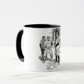 Baseball: Spieler Tasse (Vorderseite Links)