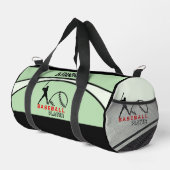 Baseball-Spieler, Team, Geburtstagsgeschenk Duffle Bag (Rechte Ecke)