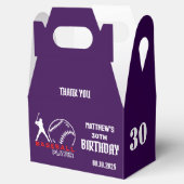 Baseball-Spieler, Team, Geburtstagskasten Geschenkschachtel (Geöffnet)