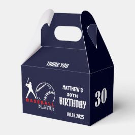 Baseball-Spieler, Team, Geburtstagskasten Geschenkschachtel