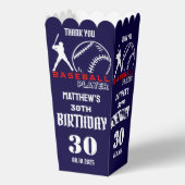 Baseball-Spieler, Team, Geburtstagskasten Geschenkschachtel (Vorderseite)