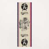 Baseball: Spieler Yoga Mat Yogamatte (Vorderseite)