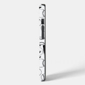 Baseball-Spielmuster.w Case-Mate iPhone Hülle (Rückseite / Links)