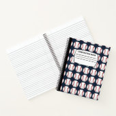 Baseball Spiralkomposition Notebook Notizblock (Innenseite)