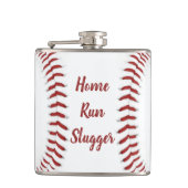 Baseball-Spitzname-Trophäe Gag-Geschenk Flachmann (Vorderseite)