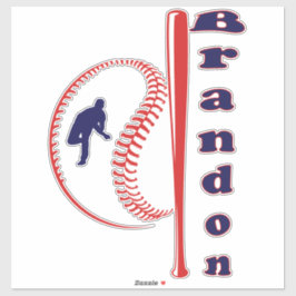 Baseball-Sport Aufkleber