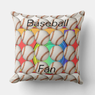Baseball-Sport-Fan-Logo   Kissen