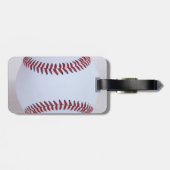 Baseball-Sport Gepäckanhänger (Rückseite horizontal)
