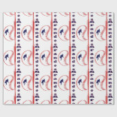 Baseball-Sport Geschenkpapier (Flach)