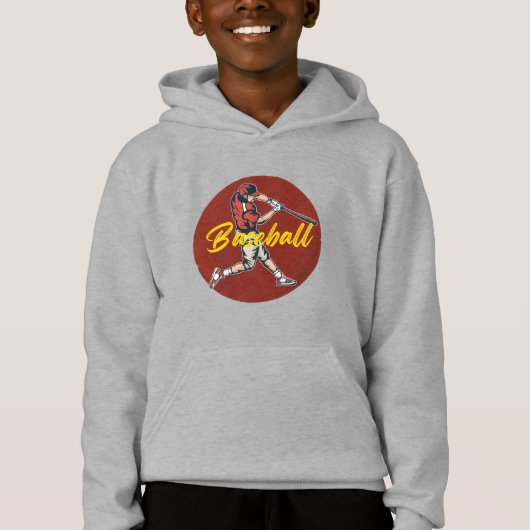 Baseball Sport Hoodie (Vorderseite)