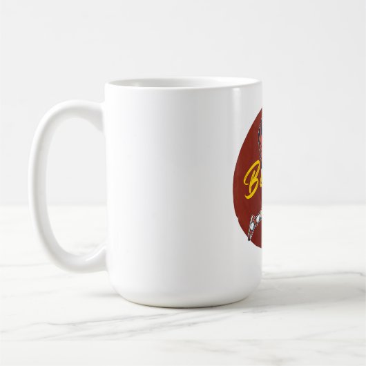 Baseball Sport Kaffeetasse (Links)