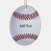 Baseball-Sport Keramik Ornament (Rechts)
