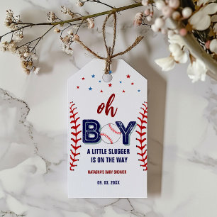 Baseball Sport Kleine Schläger Boy Baby Dusche Geschenkanhänger