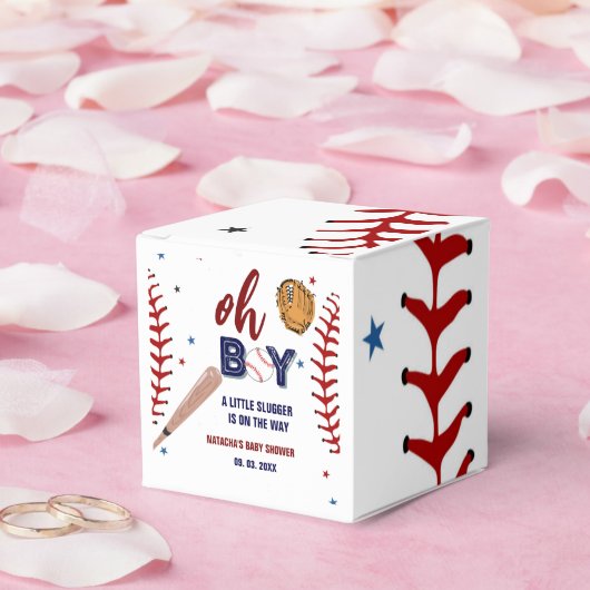 Baseball Sport Kleine Schläger Boy Baby Dusche Geschenkschachtel (Hochzeit)