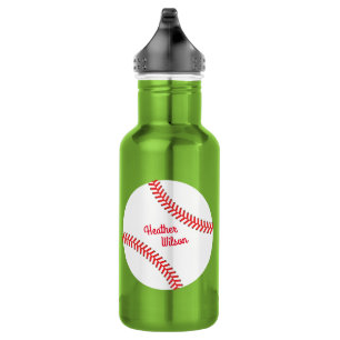 Baseball Sport Niedlich Kinder Wasserflasche mit N