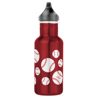 Baseball Sport Niedlich Kinder Wasserflasche mit N