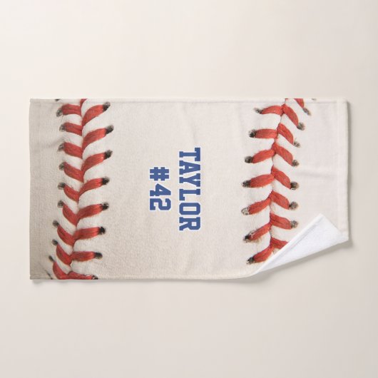 Baseball Sport Player Name Team Nummer Handtuch (Handtuch)