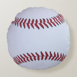 Baseball-Sport Rundes Kissen