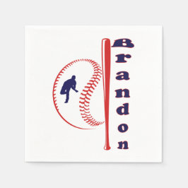 Baseball-Sport Serviette