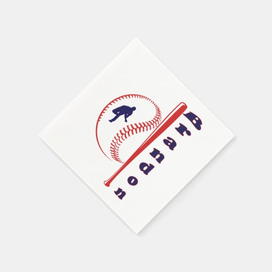 Baseball-Sport Serviette (Ecke)