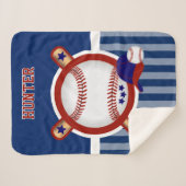 ⚾ Baseball Sport Sherpadecke (Vorderseite (Horizontal))