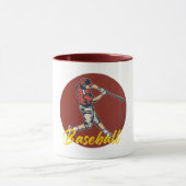 Baseball Sport Tasse (Zentrum)