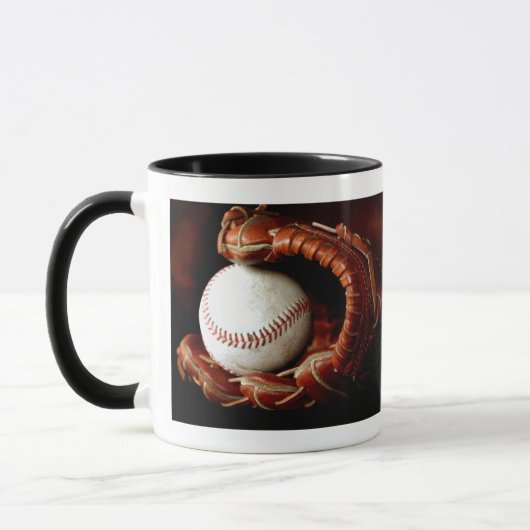 Baseball-Sport Tasse (Links)
