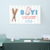 Baseball Sport Theme Babydusche Oh Junge Banner (Messeveranstaltung)