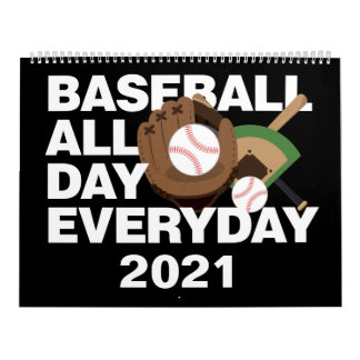 Baseball Sportangebote Sprichwort 2021 Kalender