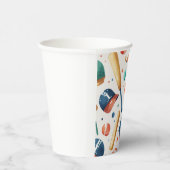 Baseball Sportart Festliche Feier Pappbecher (Rechts)