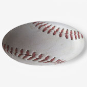 Baseball-Sportballs Pappteller (Schrägansicht)