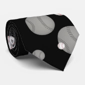 Baseball | Sportgeschenk Krawatte (Gerollt)