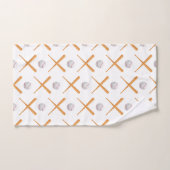 Baseball-Sportmuster Badhandtuch Set (Handtuch)