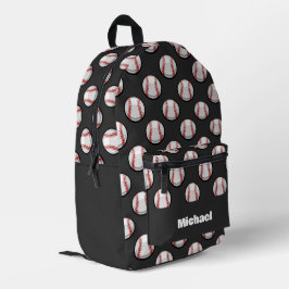 Baseball-Sportmuster Bedruckter Rucksack