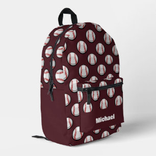 Baseball-Sportmuster Bedruckter Rucksack