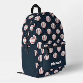 Baseball-Sportmuster Bedruckter Rucksack