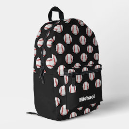 Baseball-Sportmuster Bedruckter Rucksack