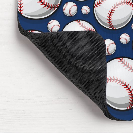 Baseball-Sportmuster Mousepad (Ecke)